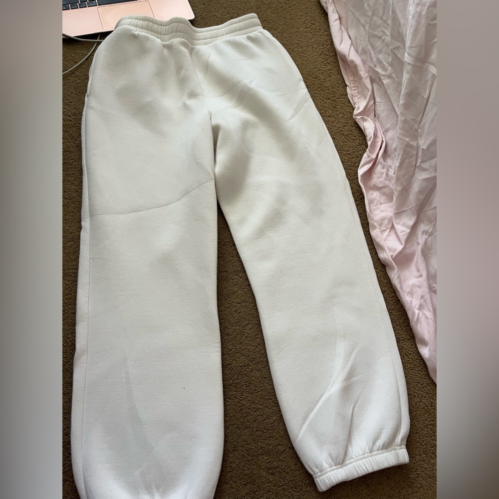 Zara Cream Joggers
